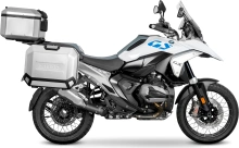 Kompletní sada hliníkových kufrů SHAD TERRA, 37L topcase 36L/47L boční kufry, včetně montážní sady a plotny SHAD BMW R 1300 GS