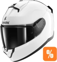 SHARK RIDILL 2 BLANK, bílá/lesklá barva SHARK RIDILL 2 BLANK, bílá/lesklá barva