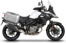 Kompletná sada bočných hliníkových kufrov SHAD TERRA 47L/47L, vrátane montážnej sady SHAD SUZUKI DL 650 V-Strom
