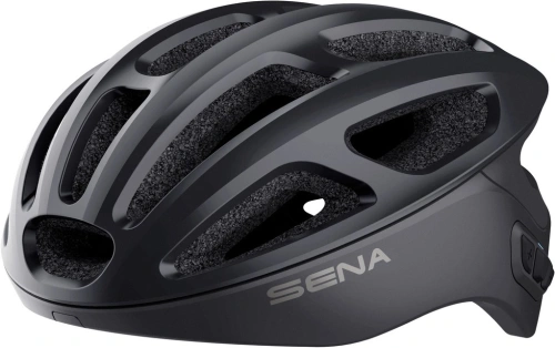 Cyklo prilba s headsetom R1, SENA (čierna)