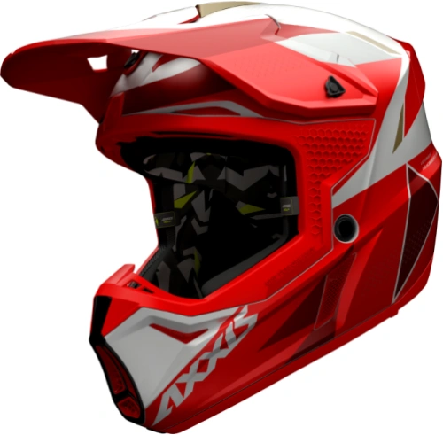 Motokrosová helma AXXIS WOLF bandit b5 matt red