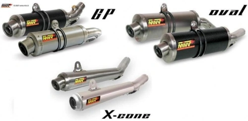Výfuk kompletné 1x1 GP KT.009.LXB Čierna oceľ