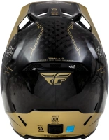 Přilba FORMULA S CARBON, FLY RACING - USA (černá/zlatá) (1)