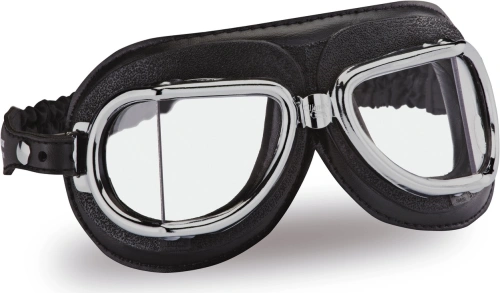 Vintage okuliare 513, CLIMAX (čierne/chrómový rámček/sklá číra)