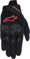 Rukavice STELLA SP X 1, ALPINESTARS, dámské (černá/červená fluo) 2025