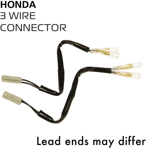 Univerzálny konektor pre pripojenie blinkrov Honda, OXFORD (sada 2 ks, pre pripojenie blinkrov s denným svietením) M010-072