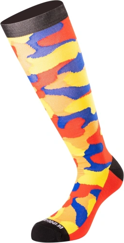 Ponožky CAMO 2022, UNDERSHIELD (žltá/červená/modrá)