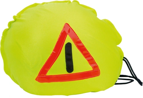 Vak na prilbu s výstražným trojuholníkom Germas - žltá