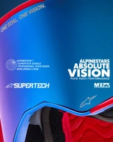 Brýle SUPERTECH STREAM, ALPINESTARS (šedá/multicolor, zrcadlové stříbrné plexi) 2025 (10)