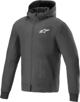 Bunda RADIUM TECH HOODIE, ALPINESTARS (černá/bílá) 2025