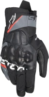 Rukavice COROZAL 3 DRYSTAR, ALPINESTARS (černá/tmavě šedá/červená fluo) 2026 Rukavice COROZAL 3 DRYSTAR, ALPINESTARS (černá/tmavě šedá/červená fluo) 2026