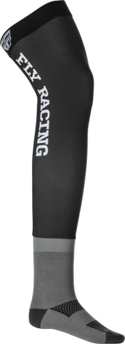 Ponožky dlhé Knee Brace, FLY RACING - USA (čierna / biela, veľ. S / M)