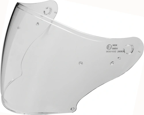 Plexi pro přilby N130 s přípravou pro Pinlock, NOX (čiré)