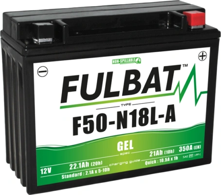 Gélová batéria FULBAT F50-N18L-A GEL (12N18-3A) (Y50-N18L-A GEL) 550833