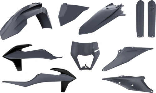Sada plastů POLISPORT nardo grey 90917