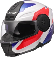 LS2 FF902 SCOPE II DURIA WHITE BLUE RED-06