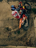 Přilba SUPERTECH S-M7 limitovaná edice BEAST COAST, ALPINESTARS (šedá/černá/oranžová) 2026 (20)