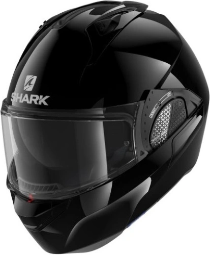 Výklopná prilba na motorku SHARK EVO GT Blank - čierna BLK
