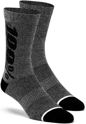 Ponožky zateplené RYTHYM Merino vlna, 100% (sivé)