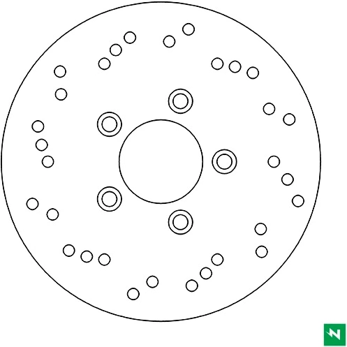 Brzdový kotouč, NEWFREN M503-323