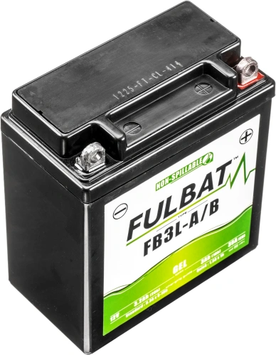 Batéria 12V, FB3L-A/B GEL, 12V, 3Ah, 35A, bezúdržbová GEL technológia 98x56x110 FULBAT (aktivovaná vo výrobe) M310-205