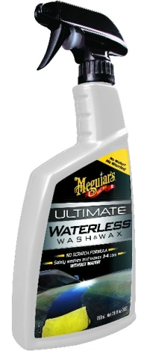 Meguiars Ultimate Wash & Wax Anywhere - prípravok pre umývanie bez vody, 768 ml