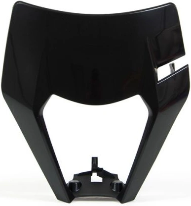Predná maska enduro KTM, perách (čierna) M400-868