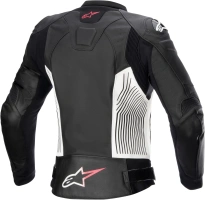 Bunda STELLA GP PLUS 4, ALPINESTARS, dámská (černá/bílá/růžová) (1)