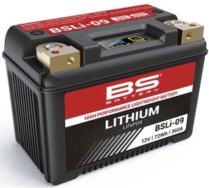 Lítiová motocyklová batéria BS-BATTERY BSLI-09 360109