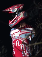 Přilba SUPERTECH S-M7 limitovaná edice BEAST COAST, ALPINESTARS (šedá/černá/oranžová) 2026 (7)