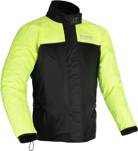 Bunda RAIN SEAL 2022, OXFORD (čierna/žltá fluo)