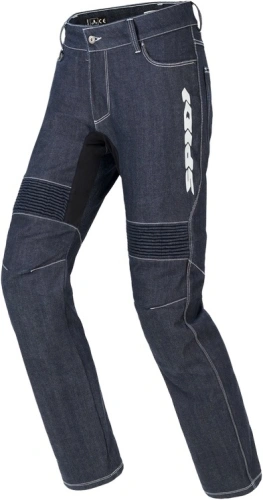 Nohavice, jeansy FURIOUS PRO, SPIDI (tmavo modré s logom)
