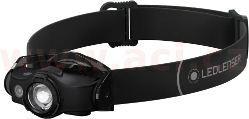 LED LENSER MH4 - outdoorová dobíjecí čelovka černo-černá, dosvit 180 m, záruka 7 let