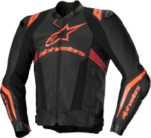 Bunda MISSILE 3 IGNITION, ALPINESTARS (černá/červená fluo/tmavě červená) 2025