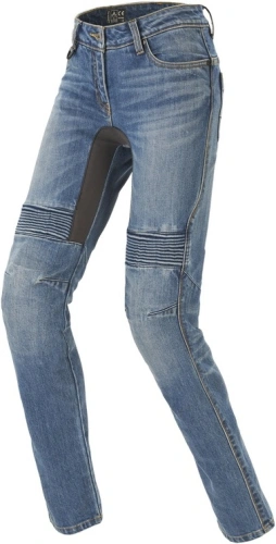 Nohavice, jeansy FURIOUS PRE LADY, SPIDI, dámske (modré, stredne sprané)