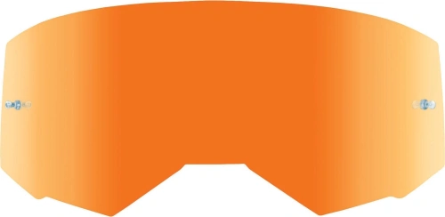 Plexi FOCUS / ZONE, FLY RACING - USA (oranžové chrómové)