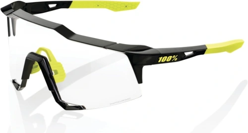 Slnečné okuliare SPEEDCRAFT Gloss Black, 100% - USA (photochromic sklo)