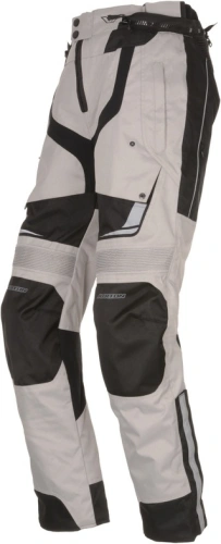 Nohavice na motorku Ayrton Mig s membránou REISSA ® - čierna / sivá