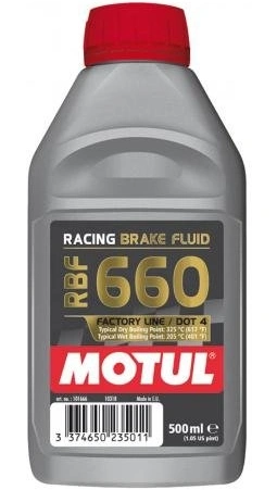 Brzdová kvapalina Motul Factory Line Racing Brake fluid 660 0,5l