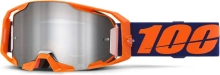 ARMATIC 100'% brýle Neon Orange, stříbrné zrcadlové plexi