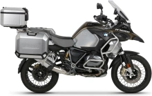 Kompletná sada hliníkových kufrov SHAD TERRA, 37L topcase 36L/47L bočné kufre, vrátane montážnej sady a platne SHAD R 1200 GS Adventure/ R 1250 GS Adventure
