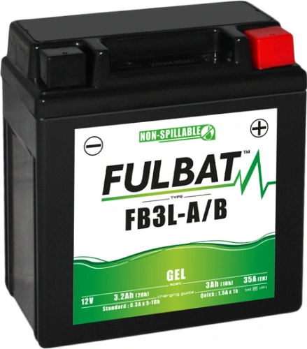 Gélová batéria FULBAT FB3L-A/B GEL (YB3L-A/B GEL) 550842