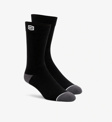 Ponožky SOLID, 100% - USA (čierna)
