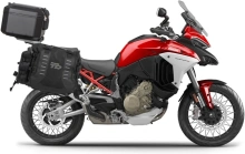 Kompletní sada sedlových brašen SHAD TERRA TR40 a hliníkového 55L vrchního kufru, včetně montážní sady SHAD DUCATI MULTISTRADA 1200 V4