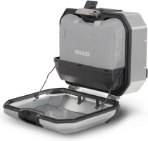 Kompletní sada hliníkových kufrů SHAD TERRA, 55L topcase 36L/47L boční kufry, včetně montážní sady a plotny SHAD Benelli TRK 502 X 2022 - (6)
