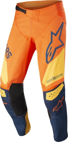 Kalhoty RACER FACTORY, ALPINESTARS, dětské (oranžová/tmavá modrá/žlutá) 2022