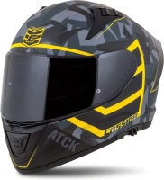 Přilba Aero ATCK, CASSIDA (šedá camo/černá/žlutá fluo) 2025