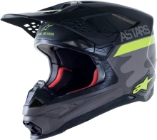 Přilba SUPERTECH S-M10 limitovaná edice AMS, ALPINESTARS (šedá/bílá/žlutá fluo/černá, vel. XL) Přilba SUPERTECH S-M10 limitovaná edice AMS, ALPINESTARS (šedá/bílá/žlutá fluo/černá, vel. XL)