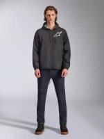 Bunda SPEEDER CHROMIUM WINDBREAKER, ALPINESTARS (černá/bílá) (3)