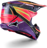 Přilba SUPERTECH S-M10 ERA, ALPINESTARS (růžová/fialová/žlutá fluo) 2026 (3)
